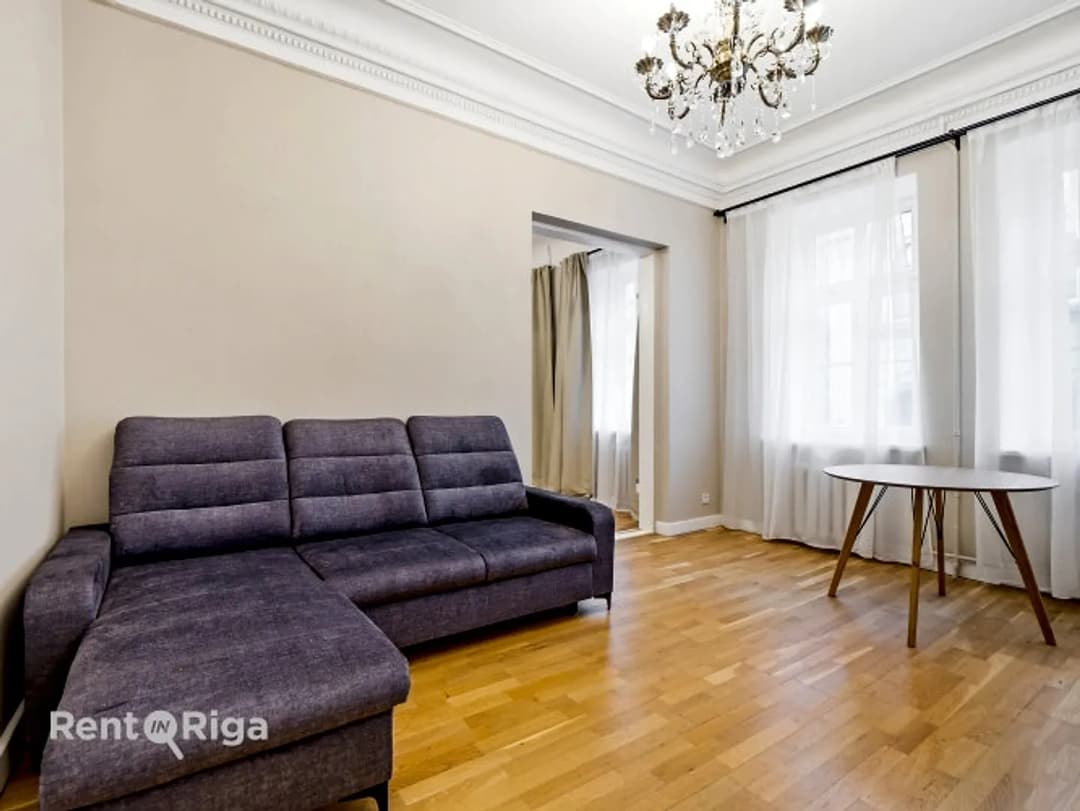 Divistabu dzīvoklis — Merķeļa iela 17/19 — bilde 3
