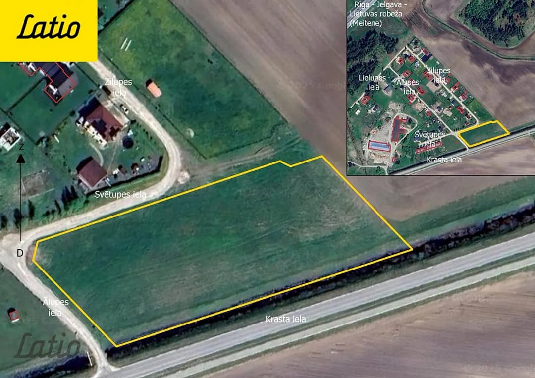 Zemes gabals — Svētupes iela 2, Jaunolaine, Olaines pag., Olaine