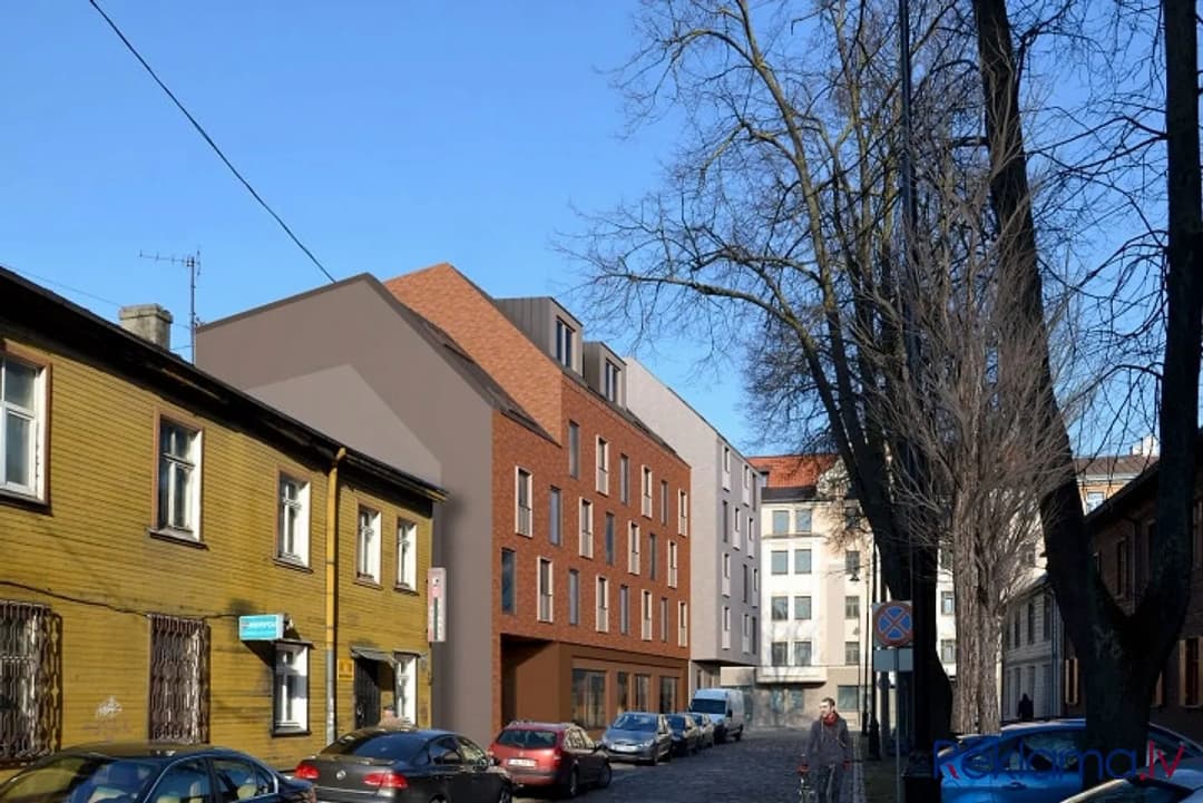 Pilnībā saskaņots īres nama jaunbūves būvprojekts. + Sagatavots būvlaukums + rets — bilde 3