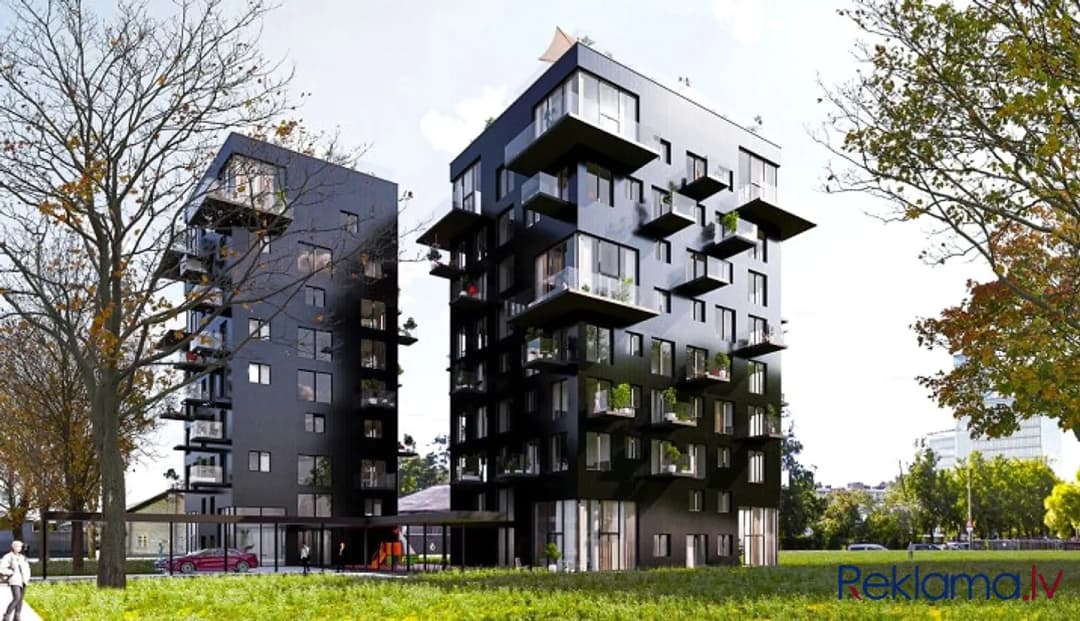 Rezervācijai pieejams kompakts 2-istabu dzīvoklis jaunajā projektā Skanstes Rezidences. +