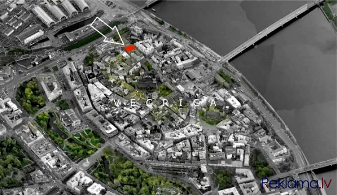 Brīvs zemes gabals Vecrīgā. Ir izstrādāts attīstības projekts minimālā sastāvā, kas — bilde 4