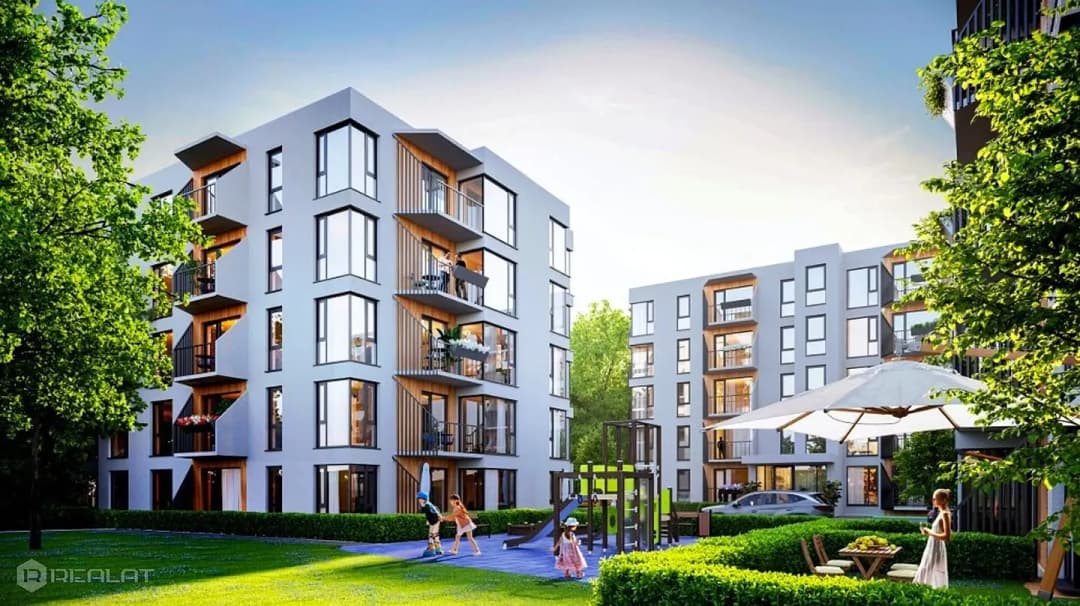 2-ist. Dzīvoklis, 47.68㎡ - Rīga, Ziepniekkalns