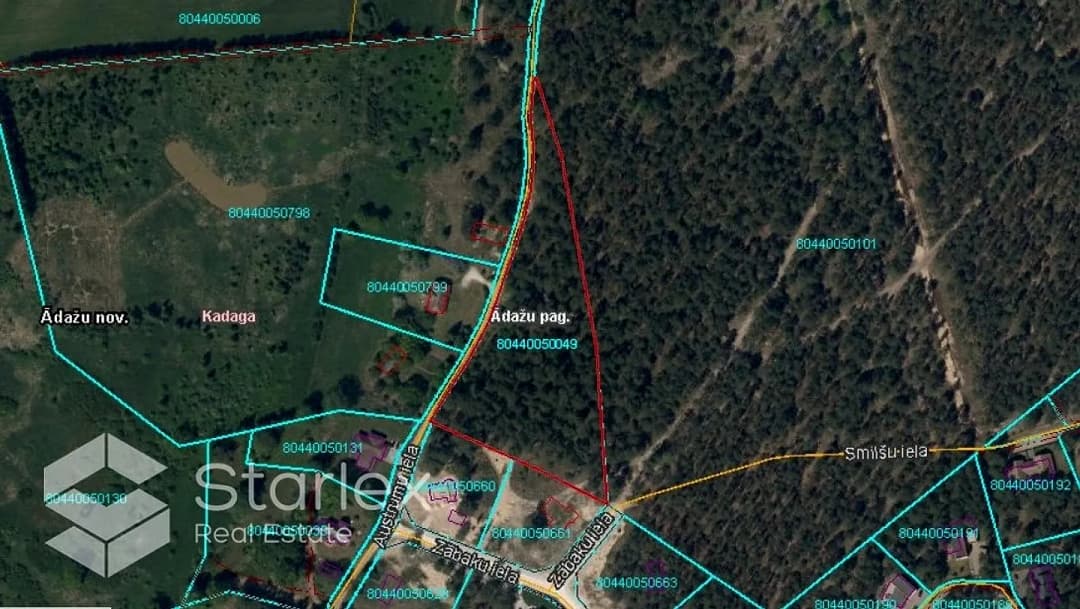 Zeme, 13200㎡ - Ādažu pagasts, Kadaga