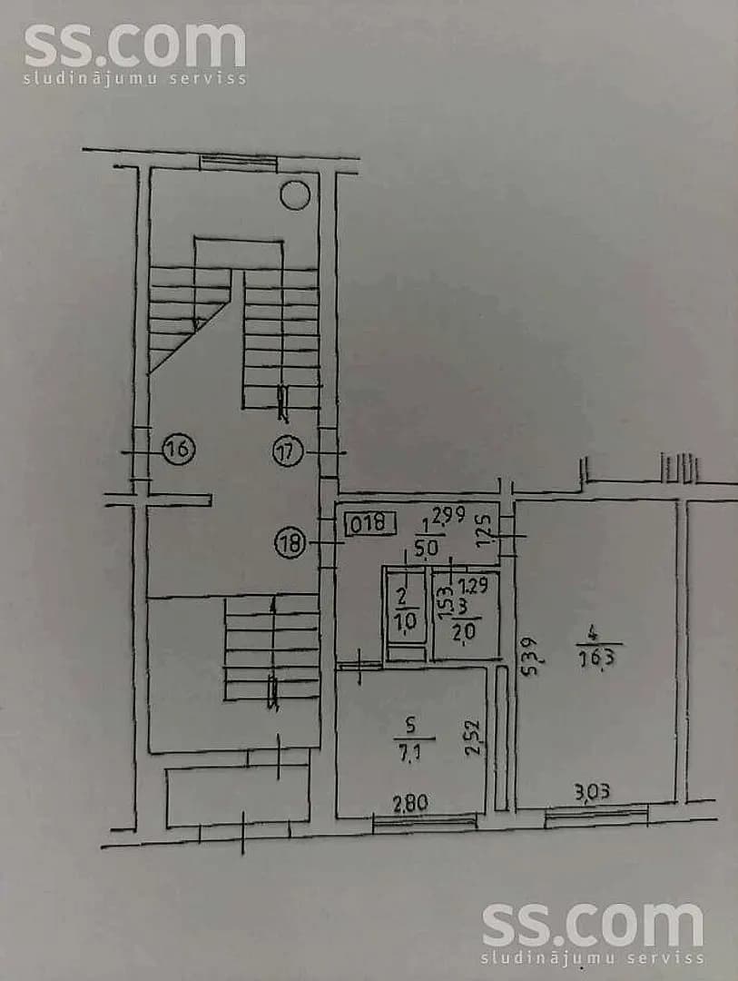 Vienistabas dzīvoklis — Ģenerāļa Baloža 19 — bilde 2