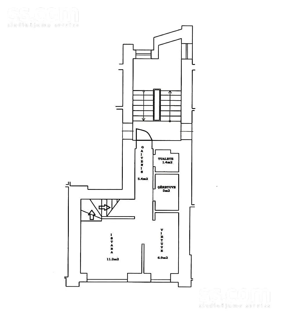 Trīsistabu dzīvoklis — Atmodas iela 86 — bilde 3