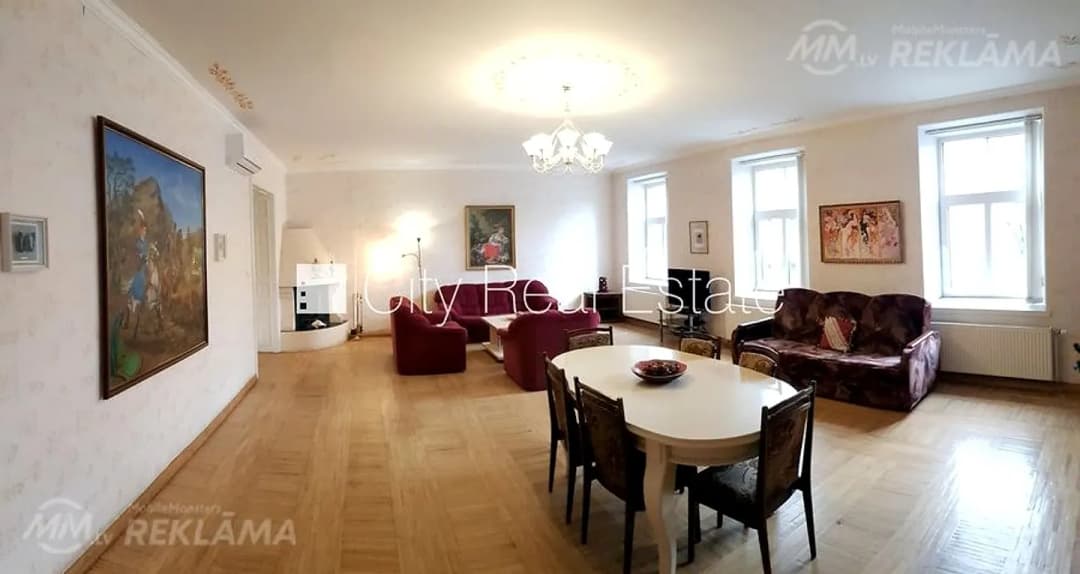 Dzīvoklis Rīgā, Centrā, 171 м², 4 ist., 4 stāvs — bilde 3