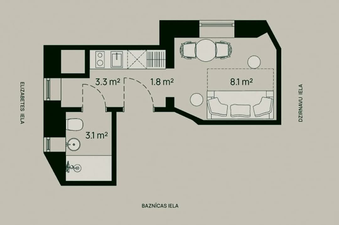 Komerctelpas — Baznīcas iela 5 — bilde 2