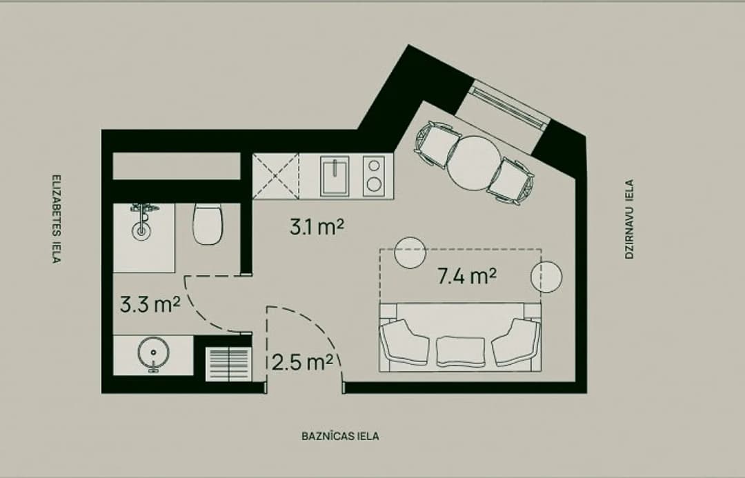 Komerctelpas — Baznīcas iela 5 — bilde 2