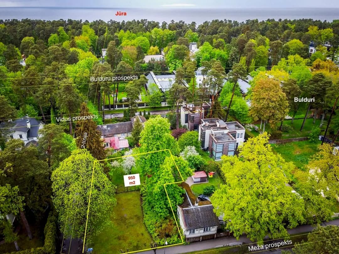 Zeme, 950㎡ - Jūrmala, Bulduri — bilde 2