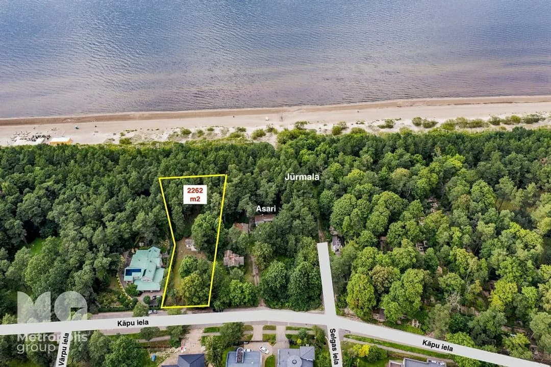 Zeme, 2262㎡ - Jūrmala, Asari