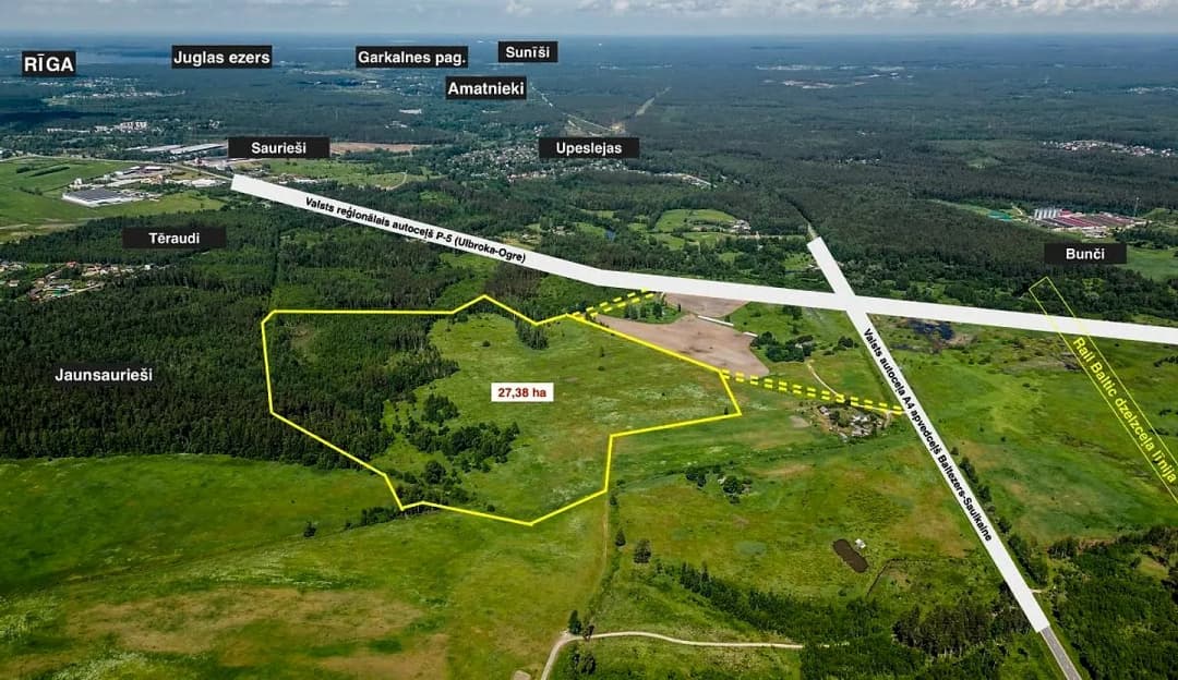 Zeme, 273800㎡ - Salaspils novads — bilde 3