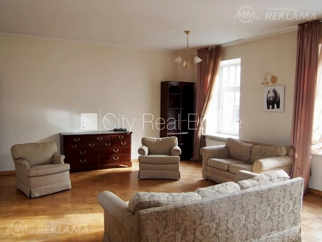Dzīvoklis Rīgā, Centrā, 106 м², 3 ist., 4 stāvs — bilde 2