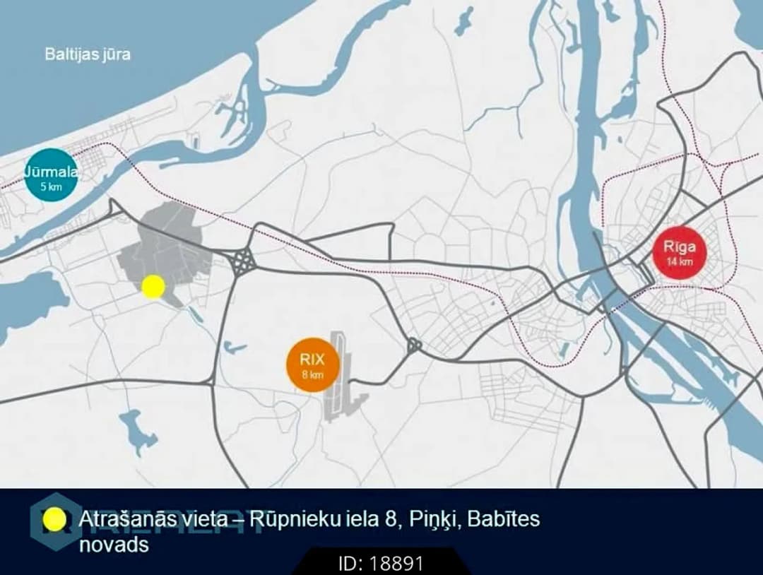 Telpas, 1440.00㎡ - Mārupes novads, Babītes pagasts — bilde 3