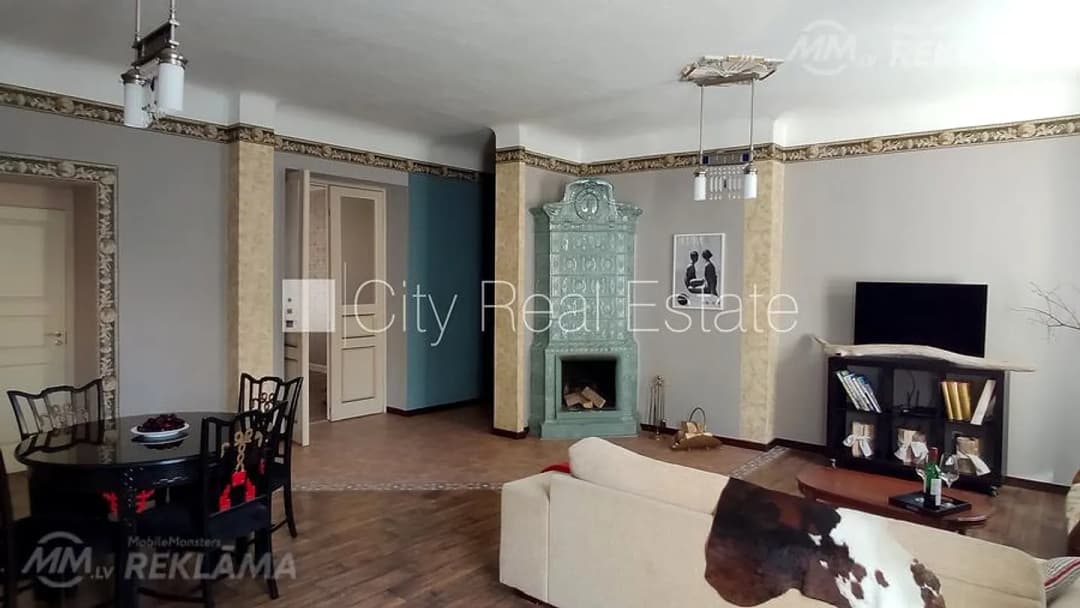 Dzīvoklis Rīgā, Centrā, 110 м², 3 ist., 2 stāvs — bilde 2
