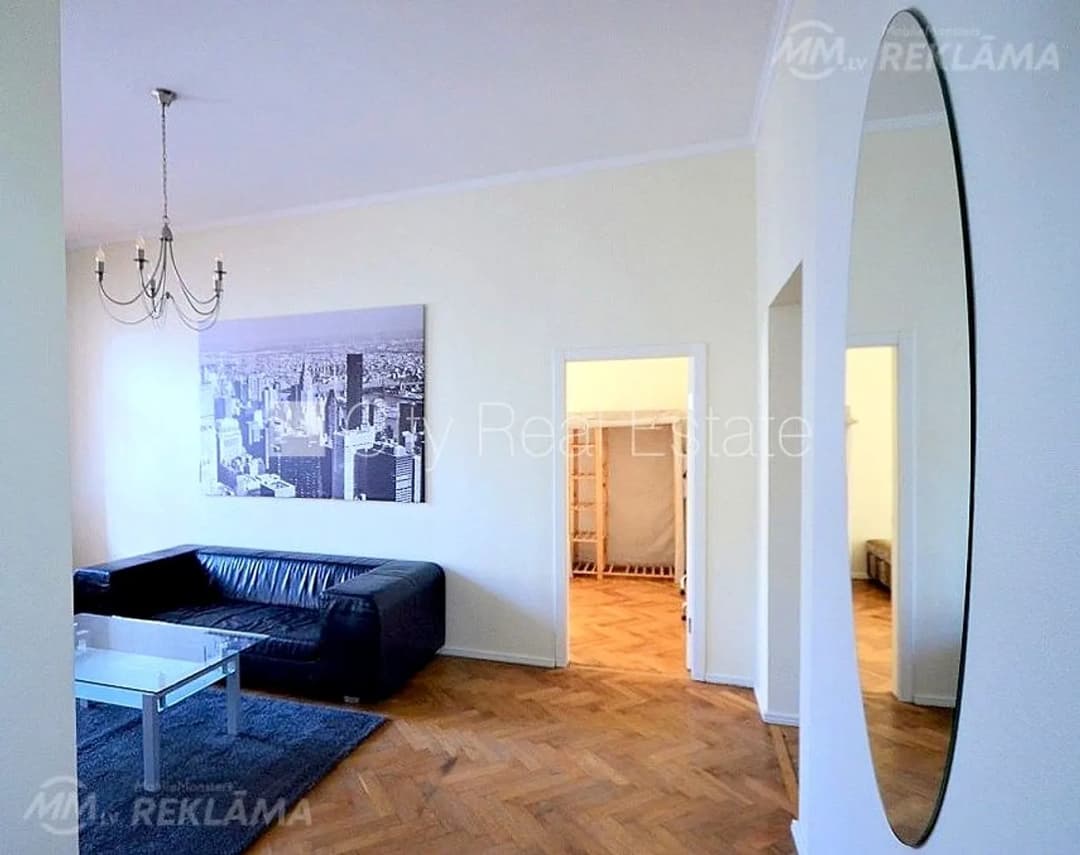 Dzīvoklis Rīgā, Centrā, 90 м², 4 ist., 4 stāvs — bilde 2