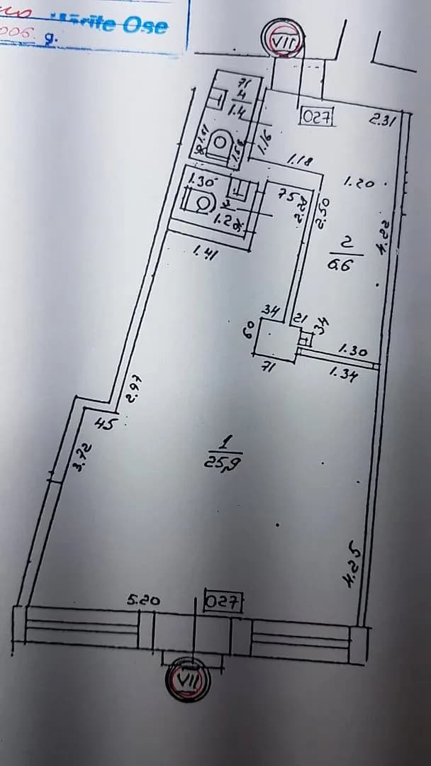 2-ist. Telpas, 36㎡ - Rīga, Vecrīga — bilde 3