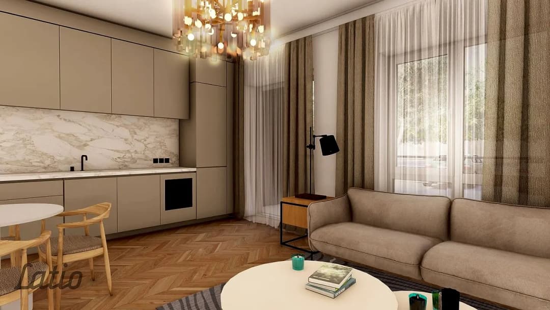 3-ist. Dzīvoklis, 66㎡ - Jelgava