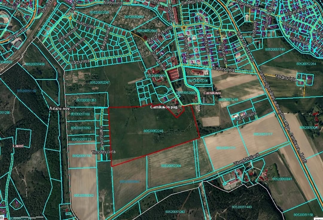 Zeme, 170217㎡ - Carnikavas pagasts, Carnikava — vēl bildes