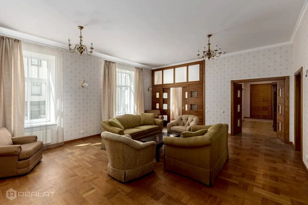 3-ist. Dzīvoklis, 106.60㎡ - Rīga, Centrs — bilde 2