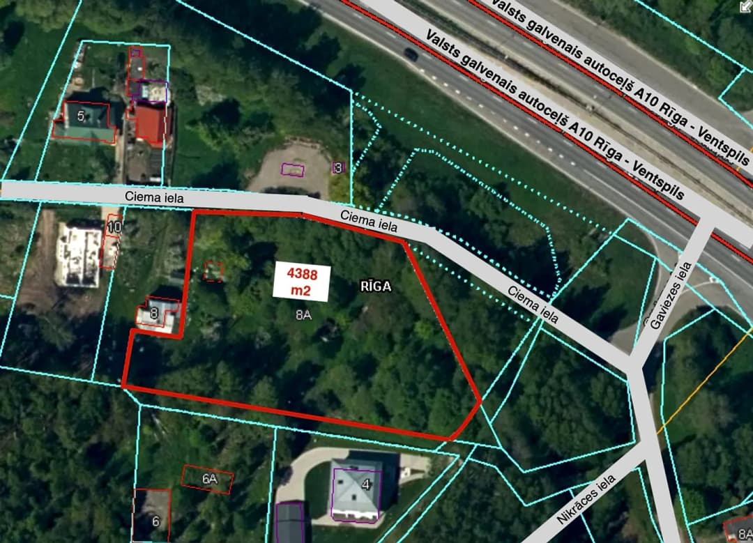 Zeme, 4388㎡ - Rīga, Mūkupurvs
