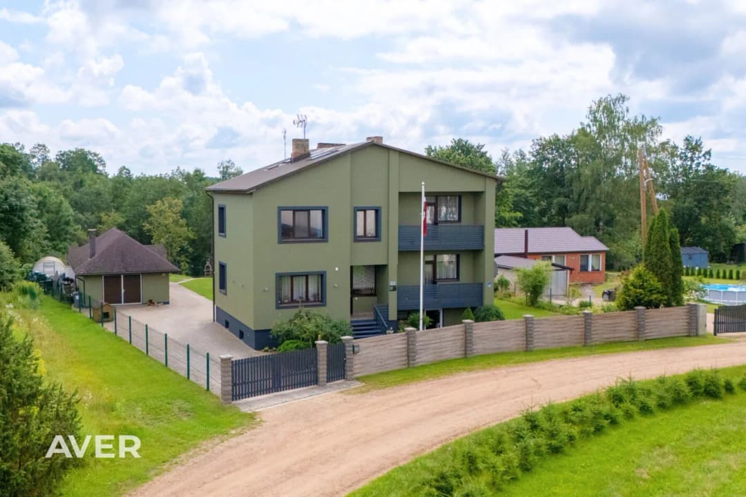 5 guļamistabu privātmāja Skrīveros — bilde 2