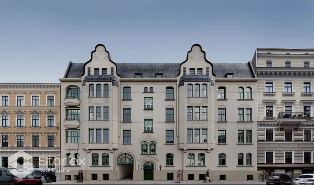 2-ist. Dzīvoklis, 46.2㎡ - Rīga, Centrs