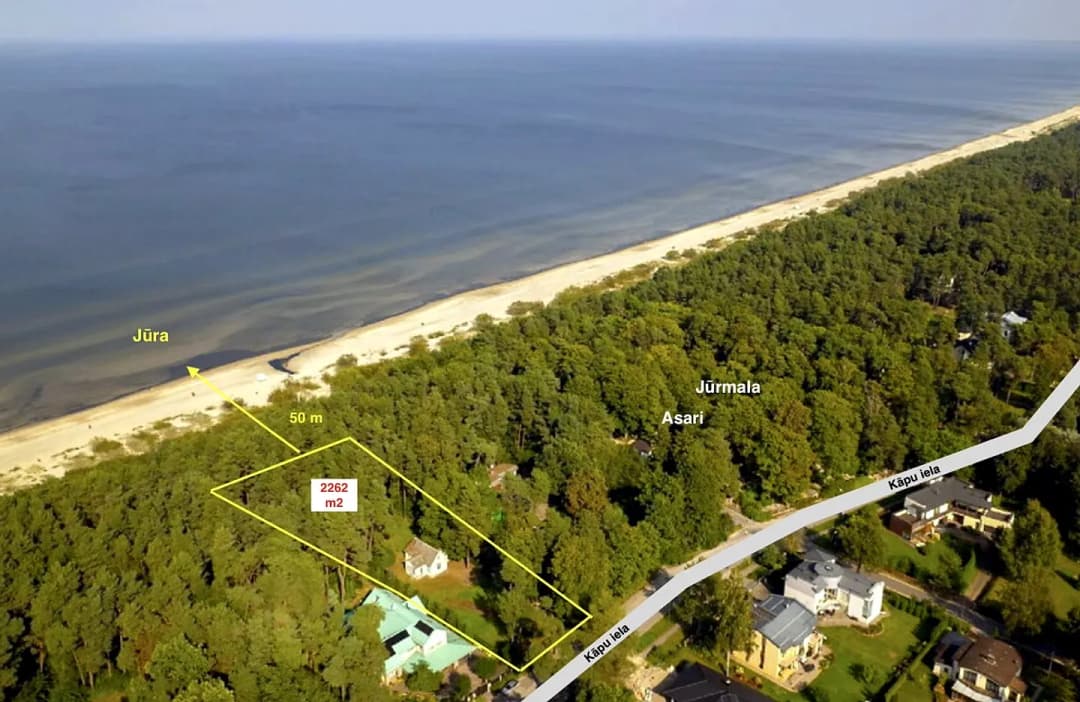 Zeme, 2262㎡ - Jūrmala, Asari — bilde 3