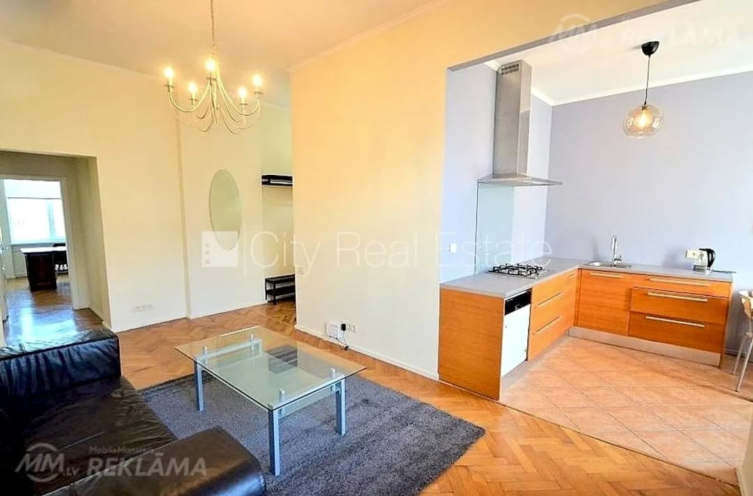 Dzīvoklis Rīgā, Centrā, 90 м², 4 ist., 4 stāvs — bilde 3