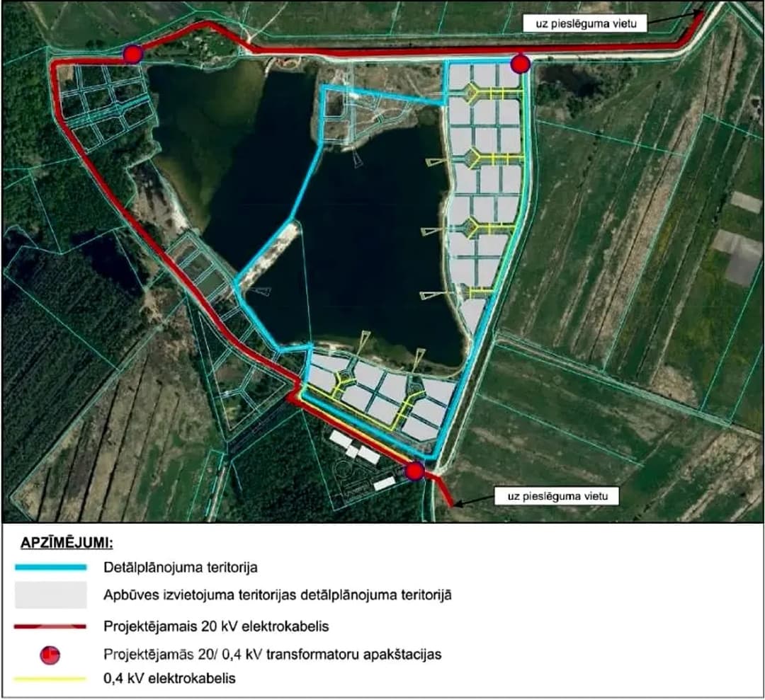 Zeme, 250000.00㎡ - Mārupes novads, Salas pagasts — bilde 4