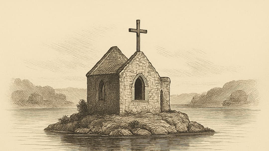 Ikšķile — litogrāfija