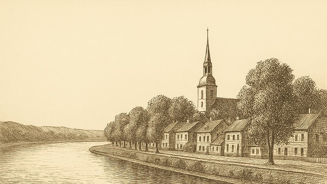 Jaunjelgava — litogrāfija