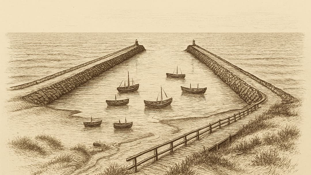 Pāvilosta — litogrāfija
